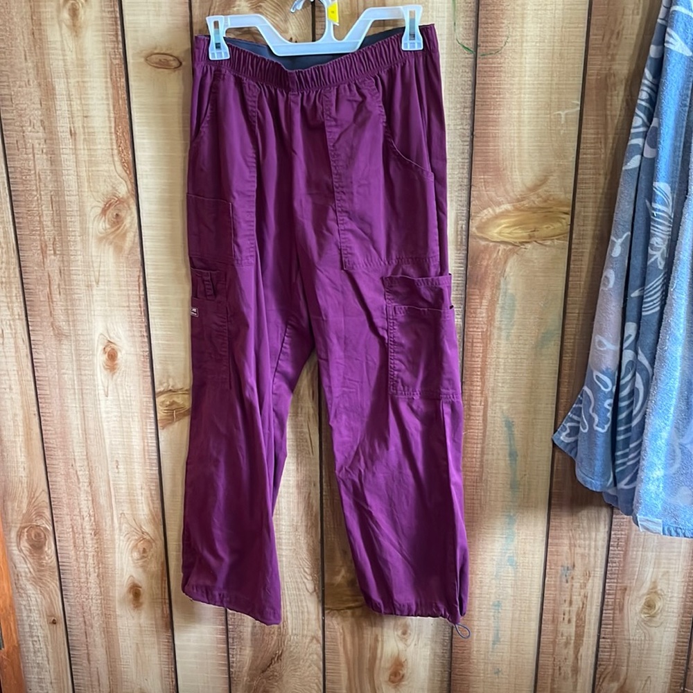 Cherokee magenta scrubs